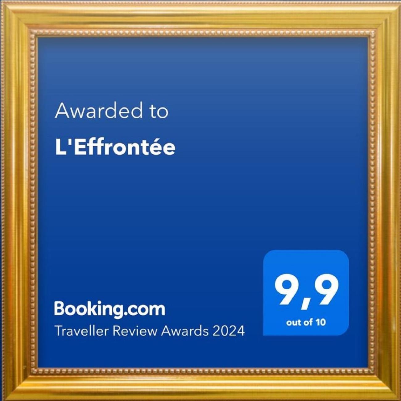 L'Effrontee Bed & Breakfast Турет-сюр-Лу Екстериор снимка